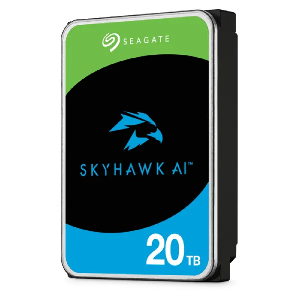 Seagate SkyHawk AI Interne Festplatte 20 TB 7200 RPM 512 MB 3.5" Serial ATA III – Bild 3