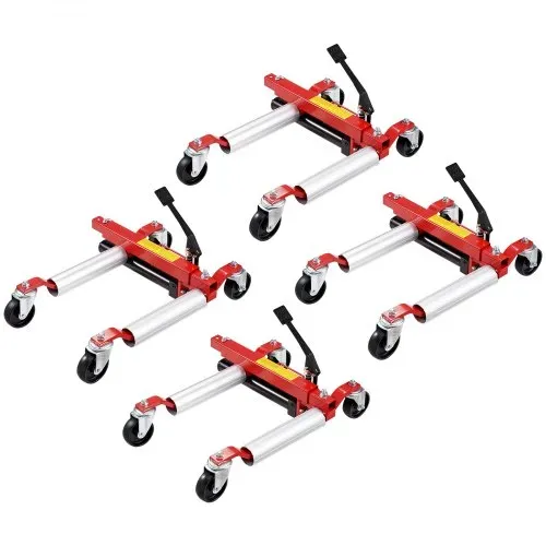 VEVOR Radwagen Autowagen Wagenheber 4 Stk. max. Tragkraft 680 kg Autoheber mit 360° drehbaren Rädern, Hochleistungs-Fahrzeugpositionierungs-Hydraulikwagenheber, für Fahrzeugreparatur und -bewegung VEVOR Radwagen Autowagen Wagenheber 4 Stk. max. Tragkraft 680 kg Autoheber mit 360° drehbaren Rädern, Hochleistungs-Fahrzeugpositionierungs-Hydraulikwagenheber, für Fahrzeugreparatur und -bewegung