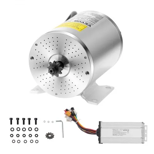 VEVOR 2000 W Elektrischer Bürstenloser Gleichstrommotor-Bausatz, Bürstenloser Elektromotor – 60 V 4500 U/min Motor mit verbessertem Drehzahlregler für Go Karts E-Bike Motorrad Roller VEVOR 2000 W Elektrischer Bürstenloser Gleichstrommotor-Bausatz, Bürstenloser Elektromotor – 60 V 4500 U/min Motor mit verbessertem Drehzahlregler für Go Karts E-Bike Motorrad Roller