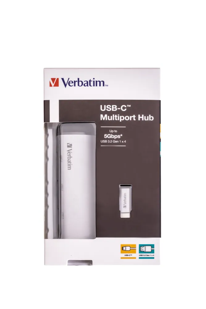 Verbatim USB-C Multiport-Hub 4-Port USB 3.2 Gen 1 – Bild 4
