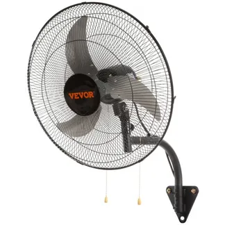 VEVOR Wandventilator, 49 cm oszillierender Wandventilator, 4650 CFM, 3 Geschwindigkeiten, gewerblicher oder privater Ventilator zur Kühlung von Lager, Gewächshaus, Werkstatt, Terrasse, Keller, Schwarz VEVOR Wandventilator, 49 cm oszillierender Wandventilator, 4650 CFM, 3 Geschwindigkeiten, gewerblicher oder privater Ventilator zur Kühlung von Lager, Gewächshaus, Werkstatt, Terrasse, Keller, Schwarz