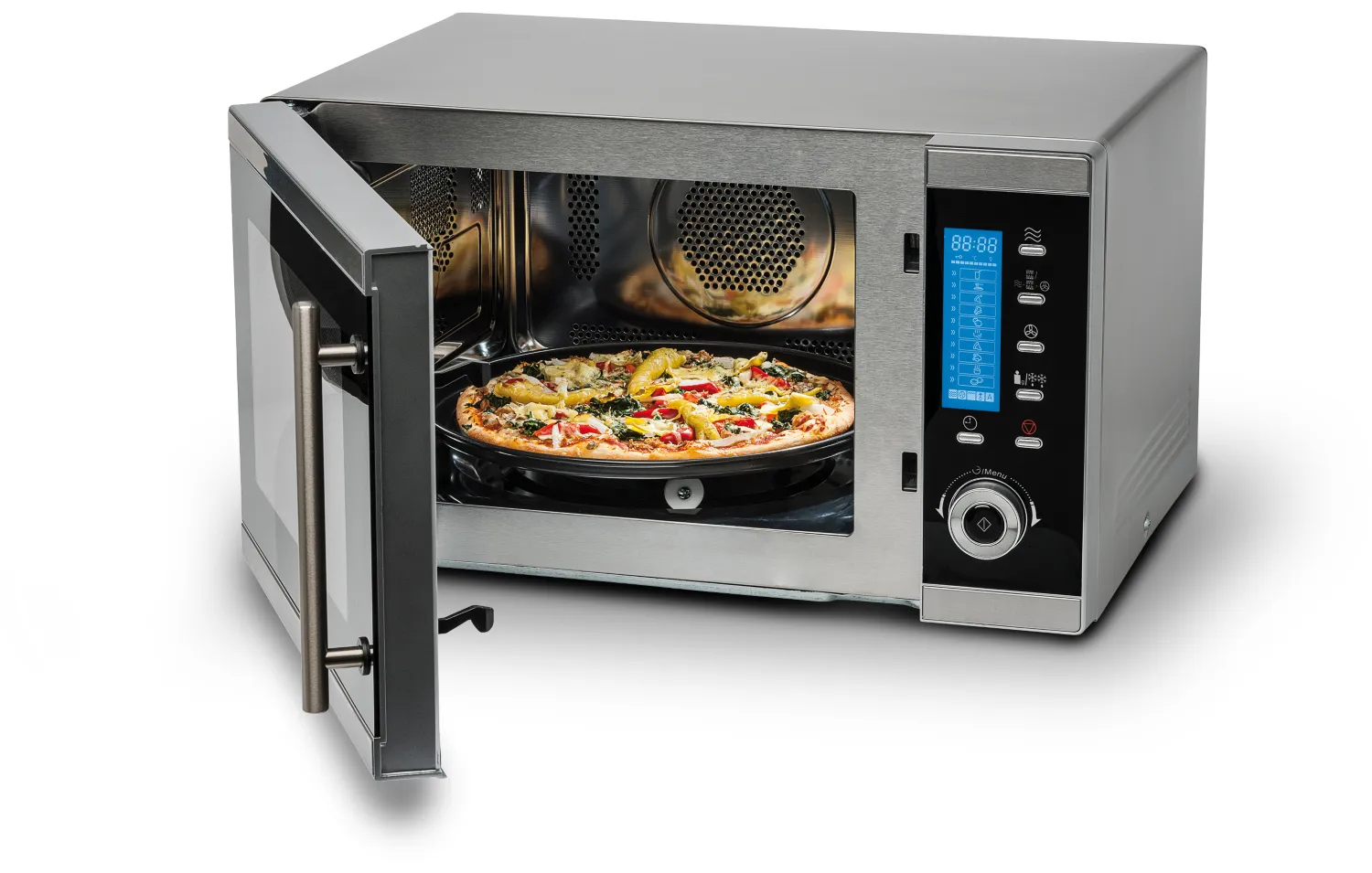 MEDION MD 15501 Schwarz, Edelstahl Kombi-Mikrowelle Arbeitsplatte 25 l 900 W – Bild 4