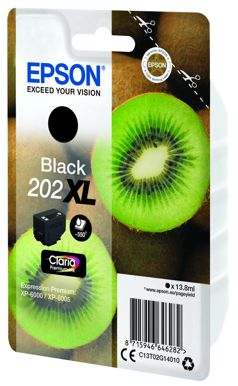 Epson Kiwi Singlepack Black 202XL Claria Premium Ink – Bild 3