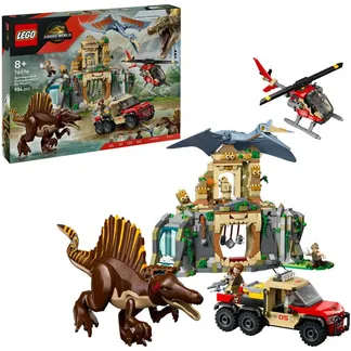76976 Jurassic World Spinosaurier & Quetzalcoatlus: Hubschrauber-Einsatz, Konstruktionsspielzeug 76976 Jurassic World Spinosaurier & Quetzalcoatlus: Hubschrauber-Einsatz, Konstruktionsspielzeug