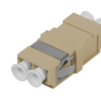 LWL-Kupplung,LC-Buchse/LC-Buchse, 50/125u Multimode OM2, beige, duplex, PC, ohne Flansch, Synergy 21, LWL-Kupplung,LC-Buchse/LC-Buchse, 50/125u Multimode OM2, beige, duplex, PC, ohne Flansch, Synergy 21,