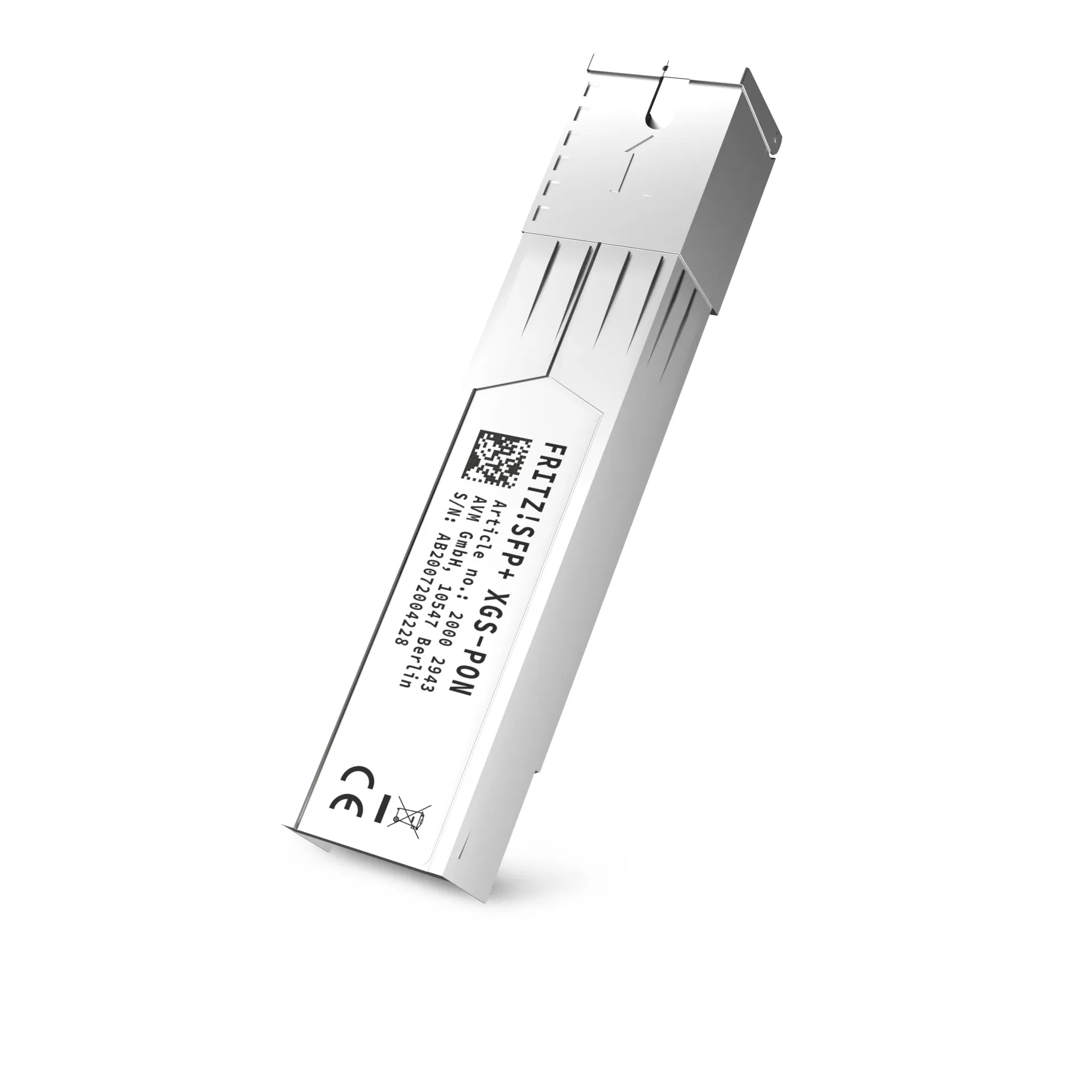 FRITZ! SFP XGS-PON Netzwerk-Transceiver-Modul Faseroptik 10000 Mbit/s FRITZ! SFP XGS-PON Netzwerk-Transceiver-Modul Faseroptik 10000 Mbit/s