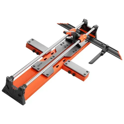 VEVOR Fliesenschneider 1000 mm, Fliesenschneidmaschine mit Verschiebbarem Schneidkopf & Federbelasteter Basis, Winkelanschlag, Wolframkarbid-Trennscheibe, Ausrichthilfe, für Keramikfliesen – Bild 10