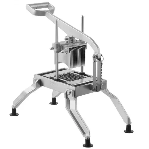 VEVOR Kommerzieller Gemüseschneider, 3/8 & 3/16 Zoll Tomatenschneider, Gemüseschneider aus Edelstahl & Aluminiumlegierung, Manueller Gemüseschneider, für Tomaten, Zwiebeln, Kartoffeln – Bild 10