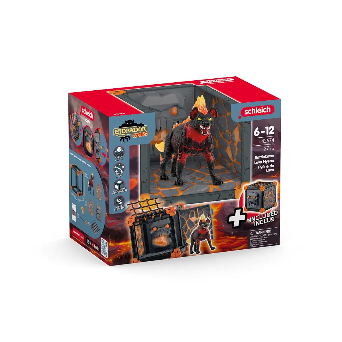 schleich BattleCave Lavahyäne – Bild 6