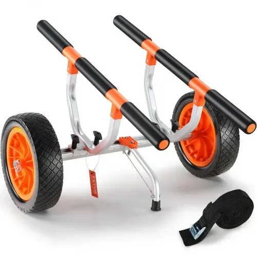 VEVOR Kajakwagen Kanuwagen aus Aluminiumlegierung 800x751x470mm bis 204kg belastbar 30cm Gummiräder 170-440mm Einstellbar Für Bootswagen Kajak Kanu Transportwagen Trolley Surfwagen Bootstrailer VEVOR Kajakwagen Kanuwagen aus Aluminiumlegierung 800x751x470mm bis 204kg belastbar 30cm Gummiräder 170-440mm Einstellbar Für Bootswagen Kajak Kanu Transportwagen Trolley Surfwagen Bootstrailer