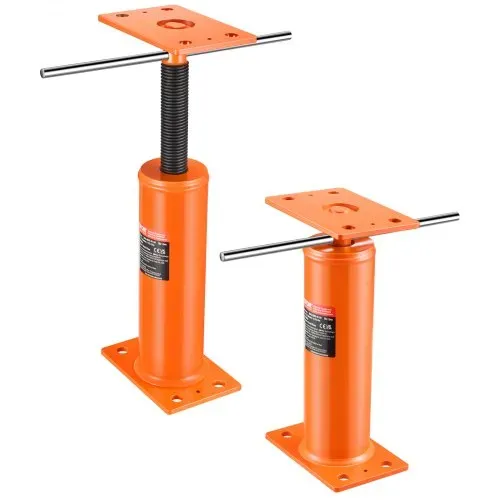 VEVOR Wagenheber für den Hausgebrauch, 2er-Pack, Höhenbereich von 30,5 bis 40,6 cm, maximale Tragkraft pro Einheit: 40,6 kg, verstellbarer Stützbalken, Kellerheberpfosten zum Nivellieren, Teleskop-Stahlheber für vorübergehende Unterstützung – Bild 8