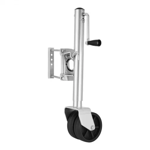 VEVOR Stützrad für Boote, 907 kg Tragfähigkeit, Bootstrailerheber mit PP-Doppelrad & ergonomischem Griff, Hubbereich von 381 bis 685mm, Bugrad geeignet für Wohnmobile, Boote & Nutzanhänger – Bild 8