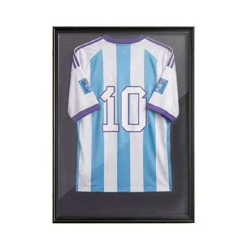 VEVOR Trikotrahmen 925 x 718 mm Holz mit PC-Platte Magnetverschluss Schwarz, Trikot-Bilderrahmen 98 % UV-Schutz, Objektrahmen mit Aufhänger für Baseball-, Basketball-, Football- und Hockeytrikots – Bild 10