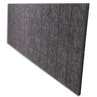 Akustik-Trennwand imstande, 120x40cm, grau, Filz Akustik-Trennwand imstande, 120x40cm, grau, Filz