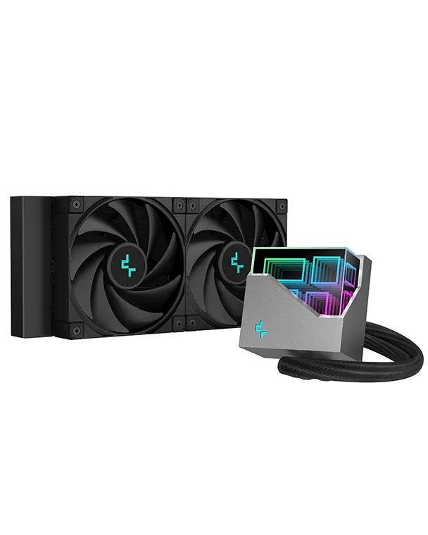 DeepCool LT520 Prozessor All-in-One-Flüssigkeitskühler 12 cm Schwarz 1 Stück(e) DeepCool LT520 Prozessor All-in-One-Flüssigkeitskühler 12 cm Schwarz 1 Stück(e)