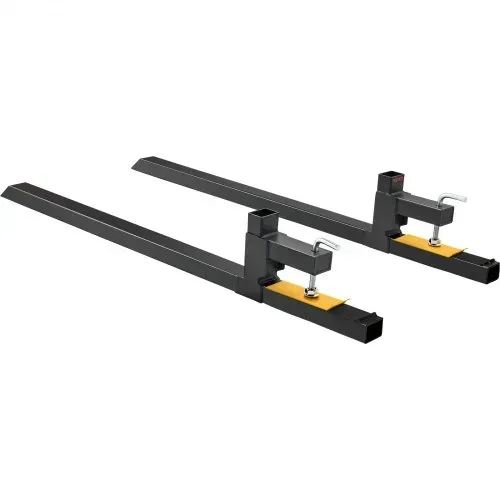 VEVOR Palettengabel 1490x70x230mm Gabelträger 907kg Tragfähigkeit Gabelzinken 149cm Gesamtlänge mit 109,2cm-Gabelblatt Gabelstapler Gabelstaplerzinken Frontlader Palettenrahmen – Bild 9