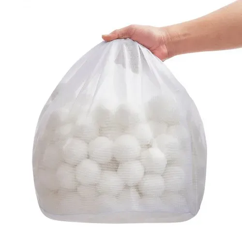 VEVOR Filter Balls für Sandfilter, 2,1 kg, Filterbälle ersetzen Pool-Filtersand, wiederverwendbare Filtermedienbälle aus Polyesterfaser mit Waschbeutel, für Schwimmbecken, Aufstellbecken, Aquarium – Bild 9