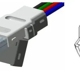 Synergy 21 LED FLEX Strip zub. Easy Connect Strip to Wire 12/14mm IP67 Synergy 21 LED FLEX Strip zub. Easy Connect Strip to Wire 12/14mm IP67