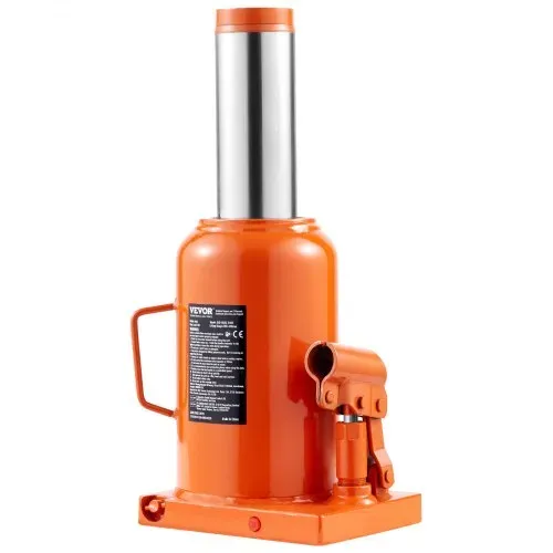 VEVOR hydraulischer Wagenheber, 50 t Stempelwagenheber Flaschenwagenheber mit 28-44 cm Hubbereich und 3-teiligem langem Griff, für Auto Pickup Lkw Wohnmobil Autoreparatur Industrietechnik – Bild 9