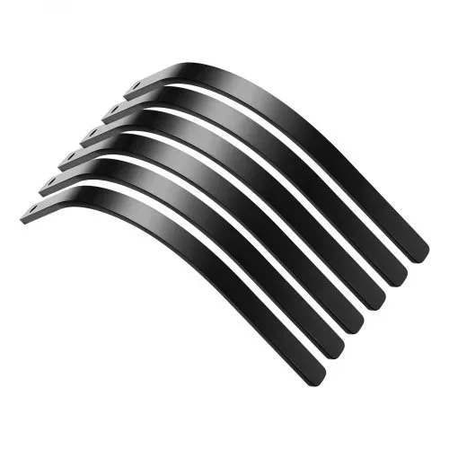 VEVOR Ersatzzinken für Rasentraktor Heuharke, 6er-Pack, Bolzenbefestigung, Steinrechenzinken, ein 11 mm Bolzenloch, hochfester & wärmebehandelter Stahl, Harkenzinken, Ersatzteile für Heurechen – Bild 8