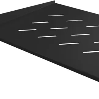 ALLNET 19″zbh. Fachboden, T400mm/1HE, Schwarz, Frontmontage, ALLNET 19″zbh. Fachboden, T400mm/1HE, Schwarz, Frontmontage,