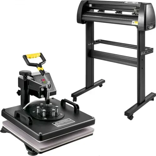 VEVOR 5 In 1 Hitzepresse 711,2 mm Vinyl Schneideplotter Schrittmotor 38x38cm – Bild 9