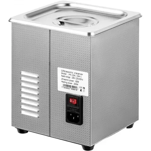 VEVOR 2 L Verbesserter Ultraschallreiniger (100 W Heizung, 60 W Ultraschall) Professioneller digitaler Labor-Ultraschall-Teilereiniger mit Heizungstimer für die Reinigung von Schmuck, Brillenteilen – Bild 10