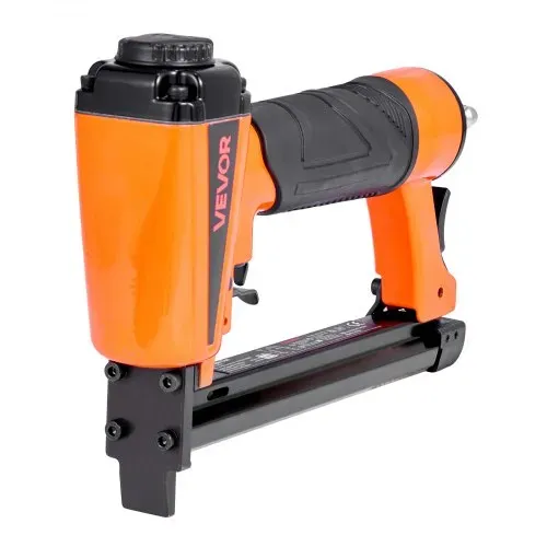 VEVOR Druckluft-Tacker, Druckluftnagler für 80er-Serie, 12,8 mm Krone, 6–16 mm Länge, Klammern, 70–110 PSI, Klammergerät für Holzbearbeitung, Polsterarbeiten, Handwerk, Heimwerkerprojekte – Bild 10