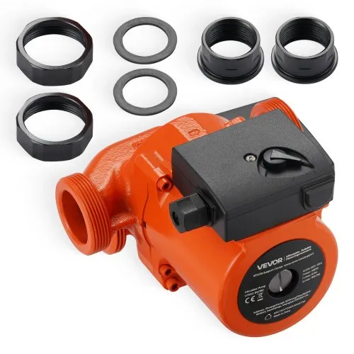 VEVOR LPS32-8S/180 Zirkulationspumpe aus Gusseisen, 3/8 PS, 110 LPM, Warmwasserzirkulation, Gewindeanschluss, 3-stufige Geschwindigkeitseinstellung, leiser Betrieb, für Heizungsanlagen zu Hause, Ein- und Auslassanschlüsse beide 2 Zoll VEVOR LPS32-8S/180 Zirkulationspumpe aus Gusseisen, 3/8 PS, 110 LPM, Warmwasserzirkulation, Gewindeanschluss, 3-stufige Geschwindigkeitseinstellung, leiser Betrieb, für Heizungsanlagen zu Hause, Ein- und Auslassanschlüsse beide 2 Zoll