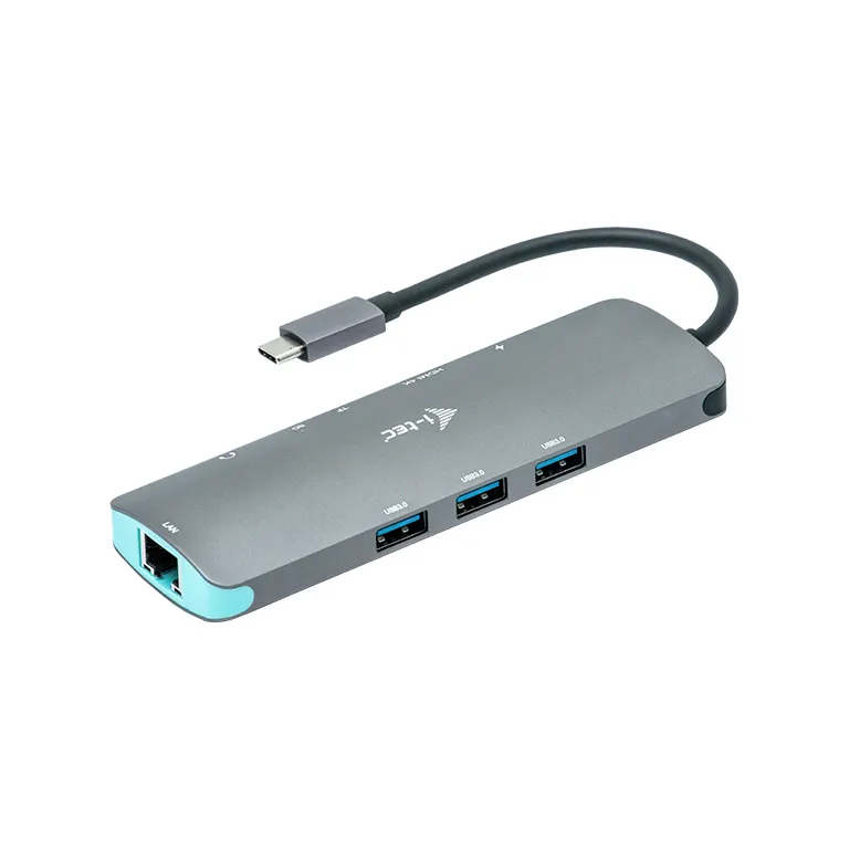 i-tec Metal USB-C Nano Docking Station 4K HDMI LAN + Power Delivery 100 W – Bild 2