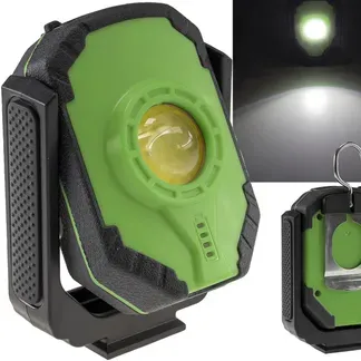 LED Akku-Arbeitsleuchte “CAL COB 500” LiIon Akku, Magnethalter, 15W, 1000lm LED Akku-Arbeitsleuchte “CAL COB 500” LiIon Akku, Magnethalter, 15W, 1000lm