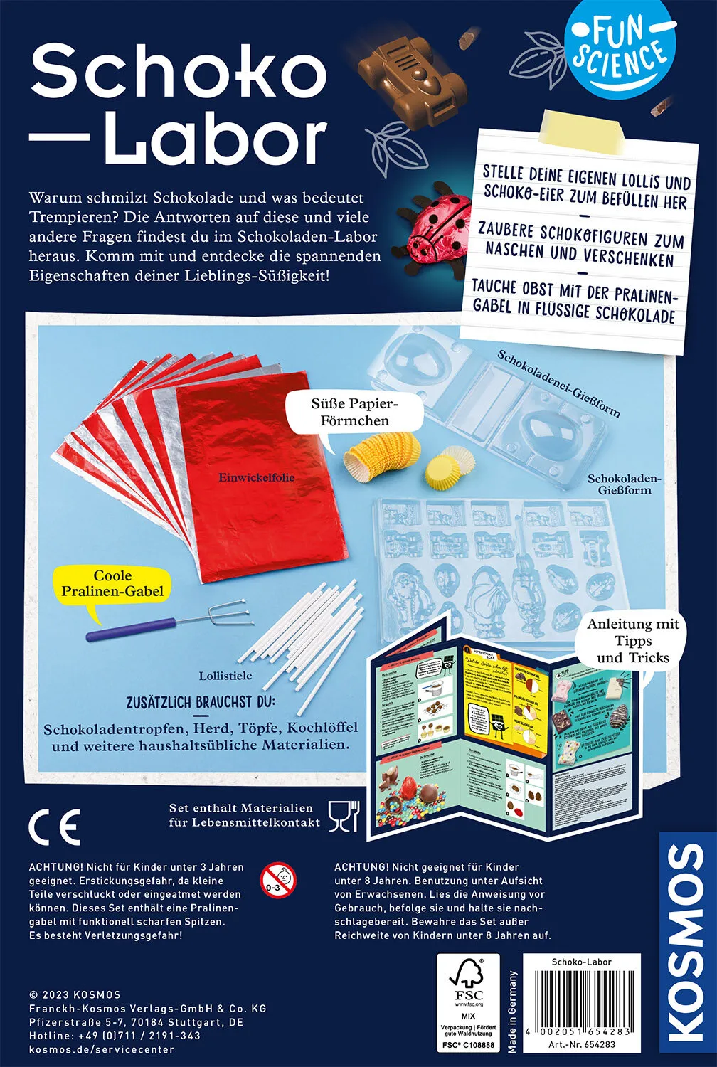 Kosmos Fun Science Schoko-Labor – Bild 2