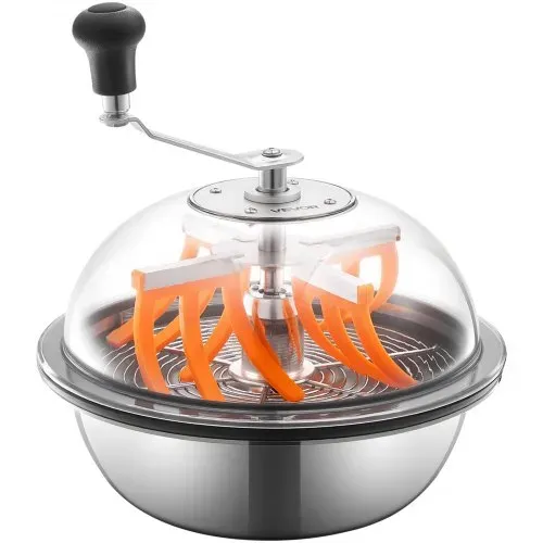 VEVOR Erntemaschine Bowl, 33 cm manueller Knospen-Trimmer, Bud Trimmer, Nass- & Trocken-Hydrokultur-Schneidemaschine, gedrehter Schleuderschnitt für Pflanzen, Blätter, Knospen, Blumen – Bild 8
