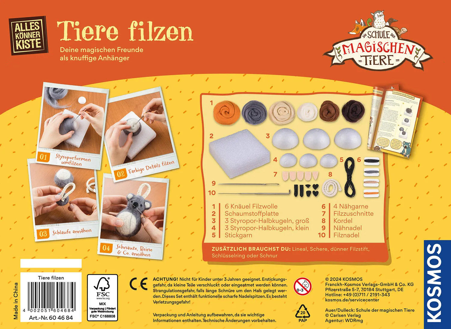 Kosmos 45872901 Kunst-/Bastelspielzeug – Bild 2