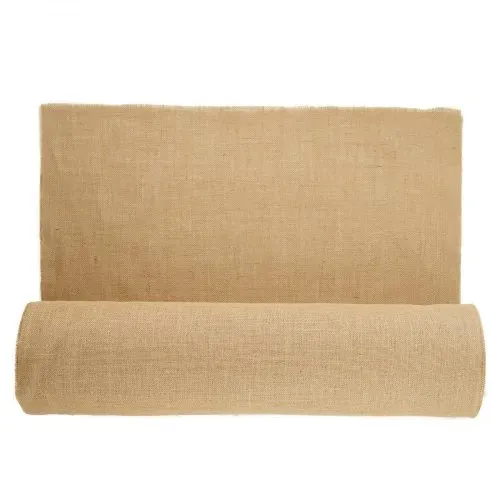 VEVOR Jute Stoff, Sackleinen-Stoffrolle, 50x50 hochdichte breite natürliche Sackleinen-Stoffrollen, 914mmx45,7m, für Dekoration, Handwerk, Hochzeit, Gartenarbeit, Pflanzen- & Baumwinterabdeckung – Bild 8