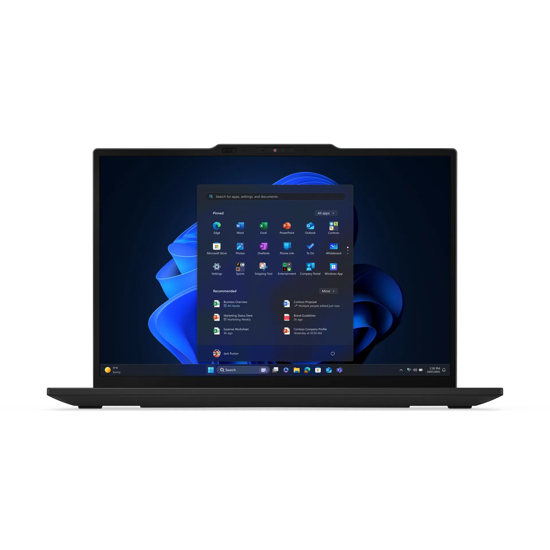 Lenovo ThinkPad X13 Gen 6 (Intel) Intel Core Ultra 5 225U Laptop 33,8 cm (13.3") WUXGA 32 GB LPDDR5x-SDRAM 1 TB SSD Wi-Fi 7 (802.11be) Windows 11 Pro Deutsch Schwarz – Bild 2