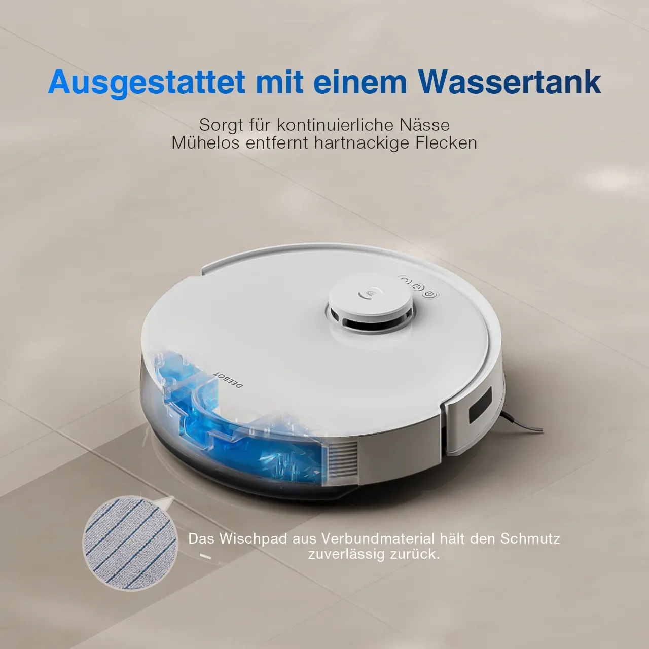Ecovacs Deebot N20 Plus Weiß – Bild 5