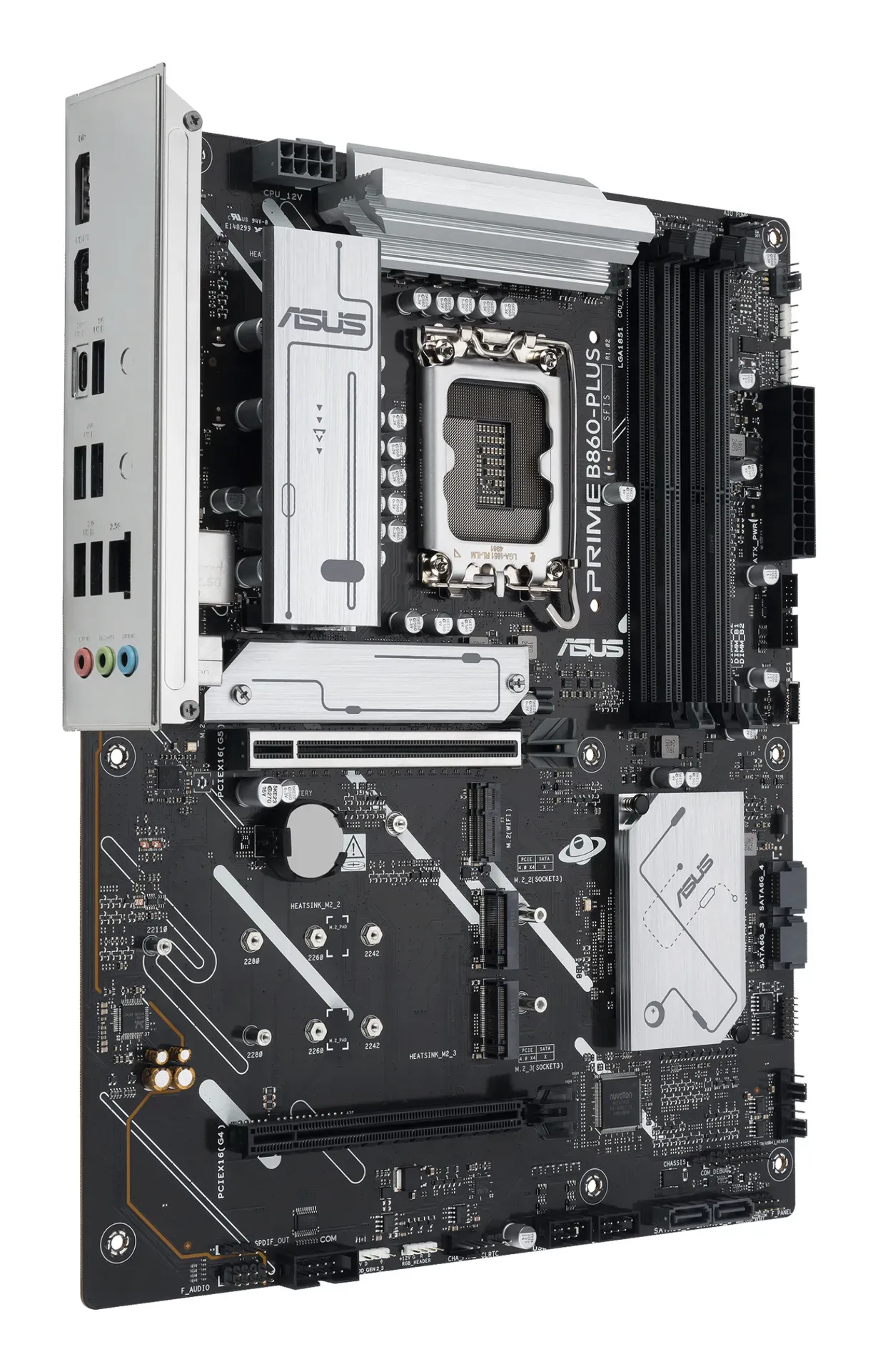 ASUS PRIME B860-PLUS-CSM Intel B860 LGA 1851 (Socket V1) ATX – Bild 3