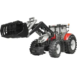 Steyr 6300 Terrus CVT mit Frontlader, Modellfahrzeug Steyr 6300 Terrus CVT mit Frontlader, Modellfahrzeug