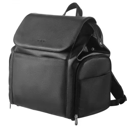 VEVOR Milchpumpen-Rucksack, 320x200x340 mm, mit Kühlakku, passend für S1/S2, Pumpzubehör und Muttermilchaufbewahrung, Wickelrucksack für Arbeit, Reisen und Familiengebrauch, Schwarz – Bild 8