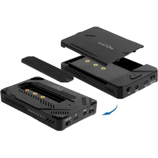 USB Type-C Gehäuse für 1 x M.2 NVMe SSD + 1 x 2.5? SATA SSD / HDD, Laufwerksgehäuse USB Type-C Gehäuse für 1 x M.2 NVMe SSD + 1 x 2.5? SATA SSD / HDD, Laufwerksgehäuse