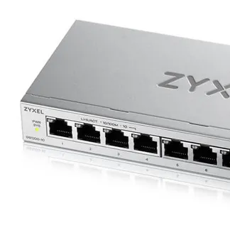 Zyxel GS1200-10v3 Managed L2 Gigabit Ethernet (10/100/1000) Desktop Grau Zyxel GS1200-10v3 Managed L2 Gigabit Ethernet (10/100/1000) Desktop Grau