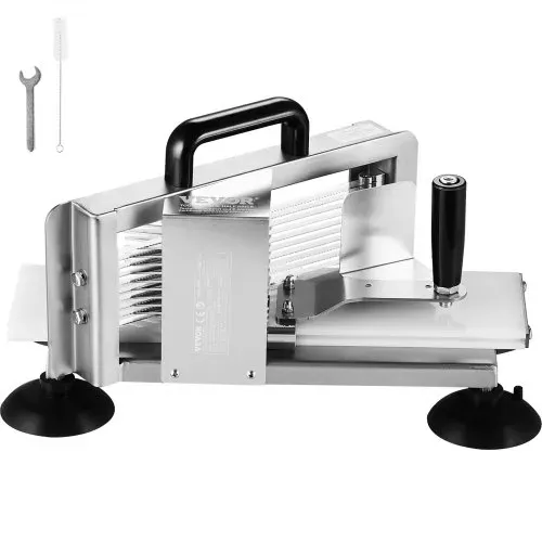 VEVOR Kommerzieller Tomatenschneider, 1/4 Zoll Tomatenschneider, Hochleistungs-Tomatenschneider aus Edelstahl, Manueller Gemüseschneider, zum Schneiden von Tomaten, Gurken, Bananen – Bild 8