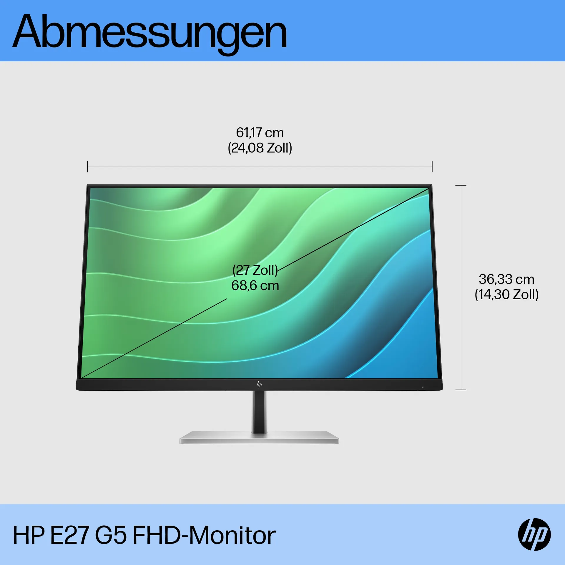 HP E27 G5 FHD Monitor – Bild 6