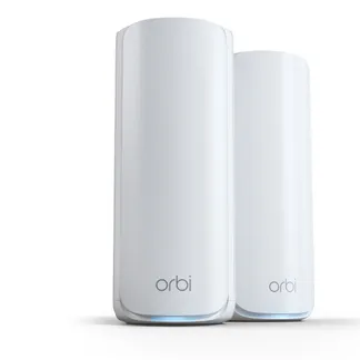 NETGEAR Orbi 770 Tri-Band (2,4 GHz/5 GHz/6 GHz) Wi-Fi 7 (802.11be) Weiß 7 Intern NETGEAR Orbi 770 Tri-Band (2,4 GHz/5 GHz/6 GHz) Wi-Fi 7 (802.11be) Weiß 7 Intern
