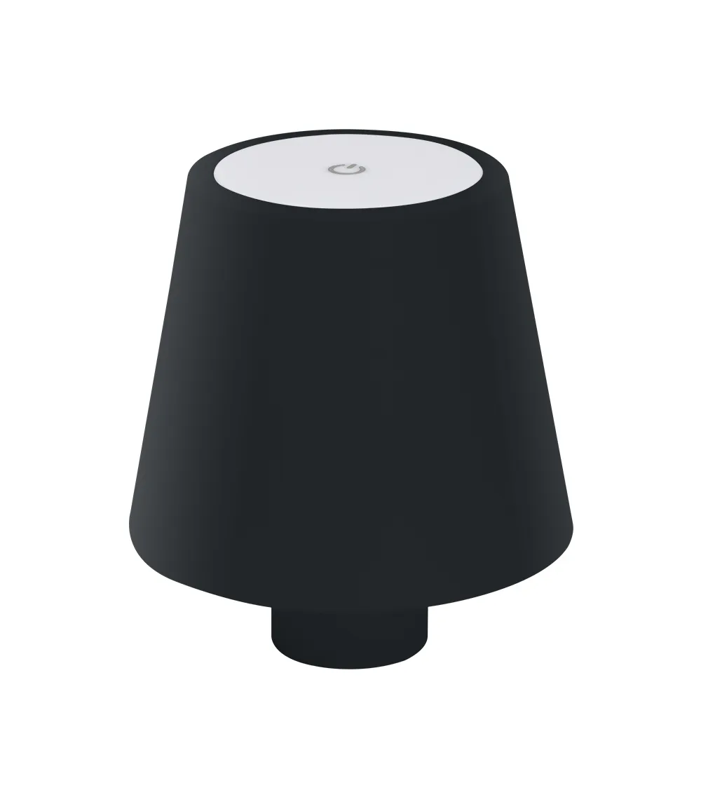 Synergy 21 LED Tischleuchte Akku für Flaschen, outdoor IP54, Touch Switch dimmbar, schwarz – Bild 4