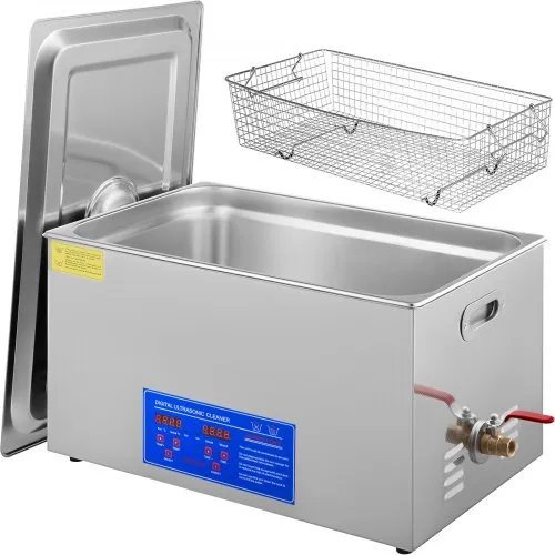 VEVOR JPS-80A Ultraschallreiniger 22L Reiniger Ultraschall Ultrasonic Cleaner Ultraschallreinigungsgerät Edelstahl mit Digitaler Anzeige für Schmuck Brillen und Zähne VEVOR JPS-80A Ultraschallreiniger 22L Reiniger Ultraschall Ultrasonic Cleaner Ultraschallreinigungsgerät Edelstahl mit Digitaler Anzeige für Schmuck Brillen und Zähne