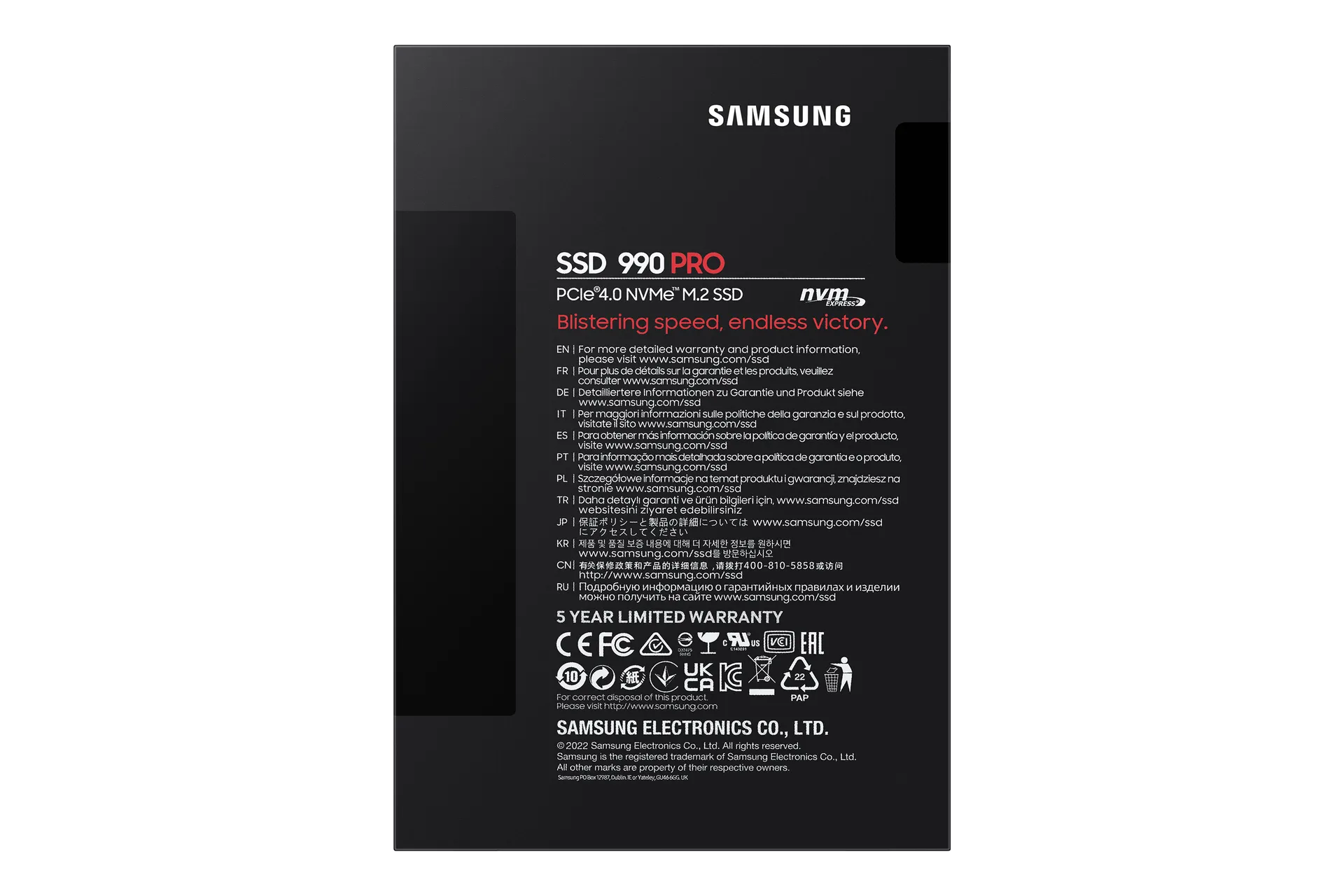 Samsung 990 PRO 4 TB M.2 PCI Express 4.0 NVMe V-NAND TLC – Bild 6