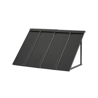 VEVOR Fenstermarkise 112,5x61x61 cm, Türvordach, Markisen, Überdachung mit dreieckigem Stahlrahmen für Türen, Außenregen & Schnee-Sonnenschutz für Türeingänge, Fenster, Veranden, Balkone VEVOR Fenstermarkise 112,5x61x61 cm, Türvordach, Markisen, Überdachung mit dreieckigem Stahlrahmen für Türen, Außenregen & Schnee-Sonnenschutz für Türeingänge, Fenster, Veranden, Balkone