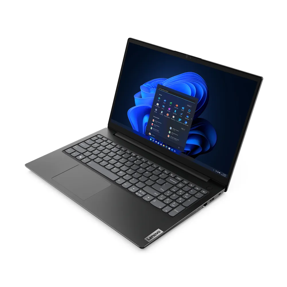 Lenovo V15 G4 ABP AMD Ryzen™ 5 5625U Laptop 39,6 cm (15.6") Full HD 8 GB DDR4-SDRAM 256 GB SSD Wi-Fi 6 (802.11ax) Windows 11 Pro Deutsch Schwarz – Bild 2